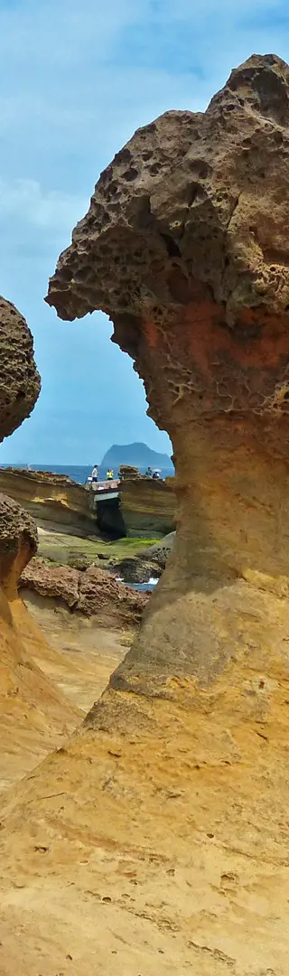 Les étranges formations rocheuses du Yehliu Geopark